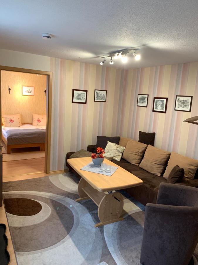 Am Mathildenbrunnen Klein Apartment Кведлинбург Екстериор снимка